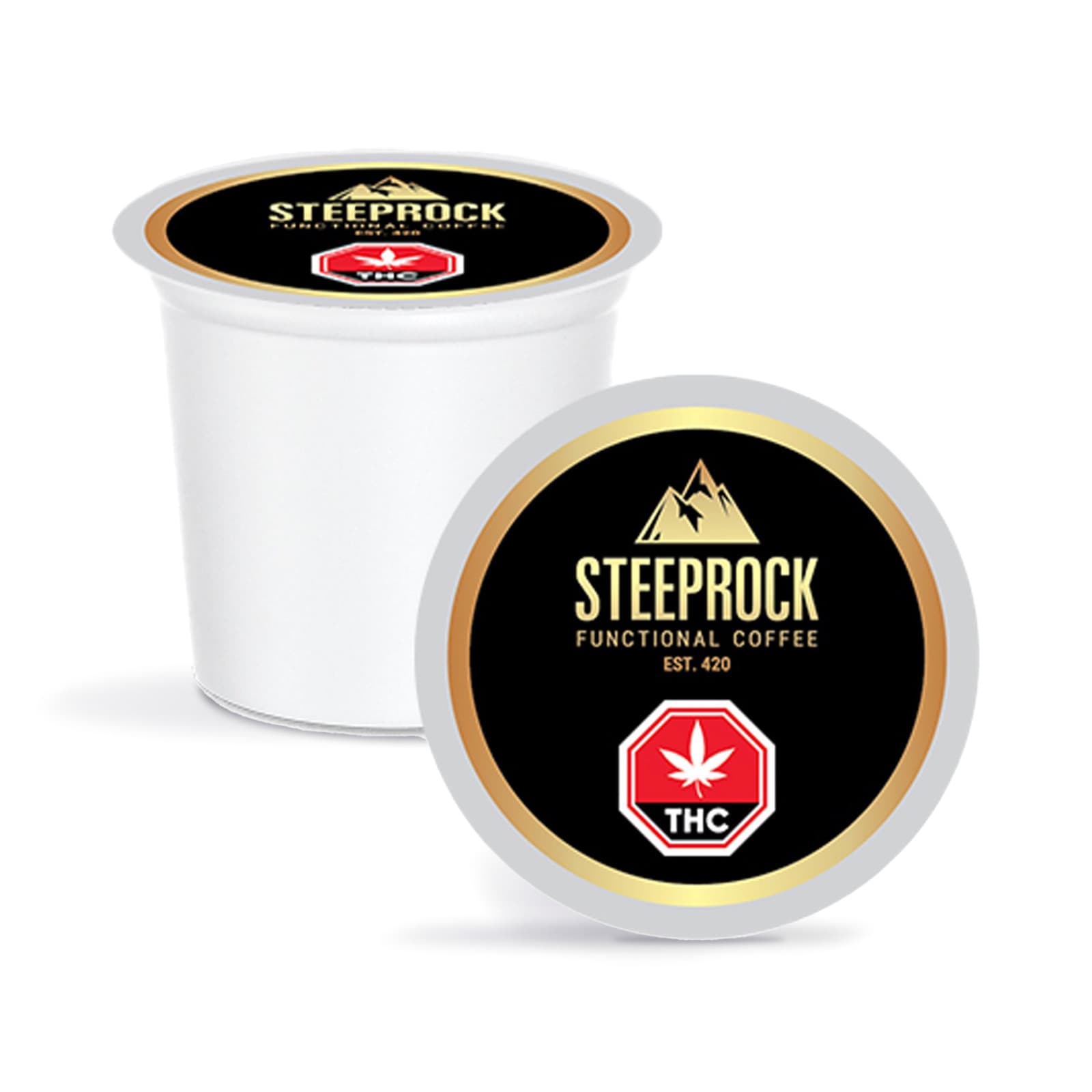 Steeprock Functional Coffee - THC Coffee Pods