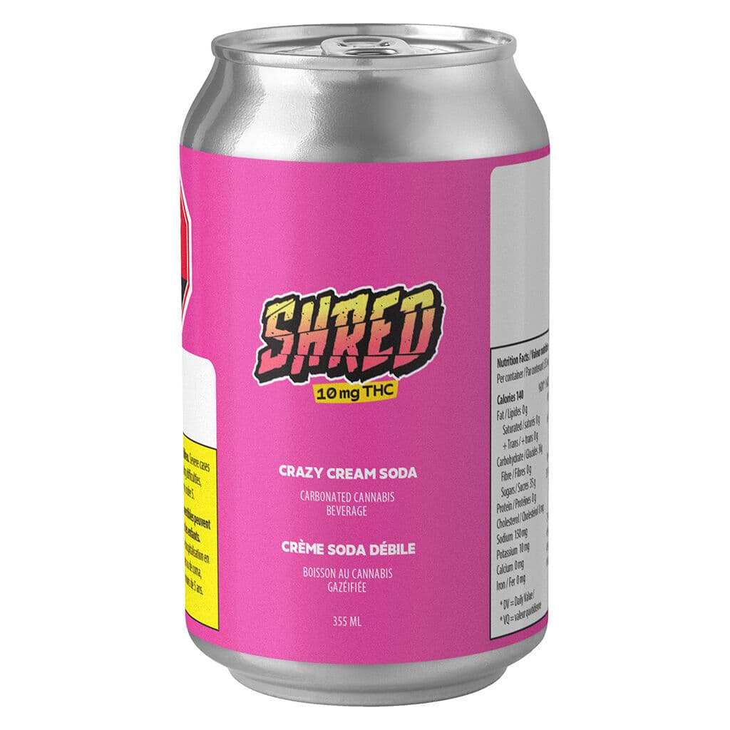 SHRED - Crazy Cream Soda - 355ml