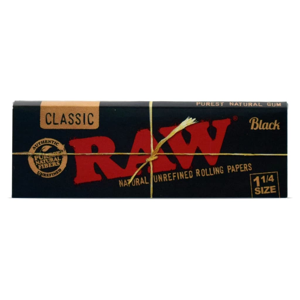 Raw Black 1.25 Papers