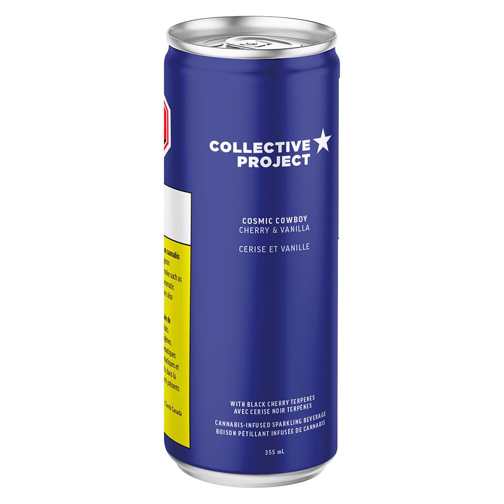 Collective Project - Cosmic Cowboy Cherry & Vanilla with Black Cherry Terpenes - 355mL