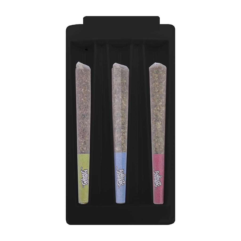 Ghost Drops - The Triple Threat (First Class Funk/Z-Splitter/Khalifa Mints) Pre-Rolls - 3x0.5g