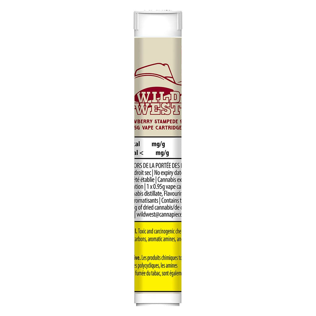 Wild West - 96+ Strawberry Stampede Liquid Diamonds (510 Cartridge) - 0.95g