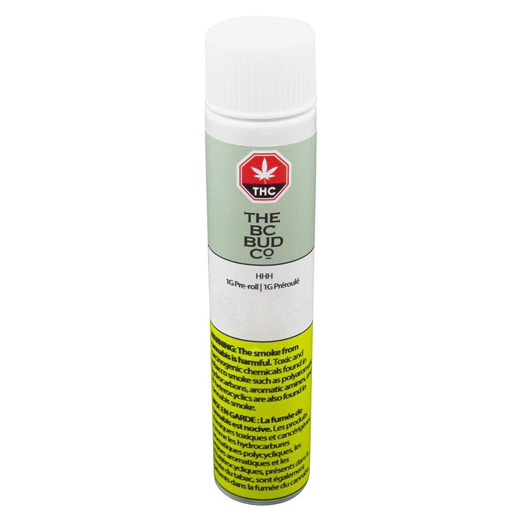 The BC Bud Co. - HHH Pre-Roll - 1x1g