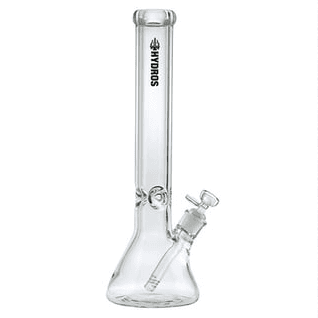 White Label Clear 16" Beaker Bong