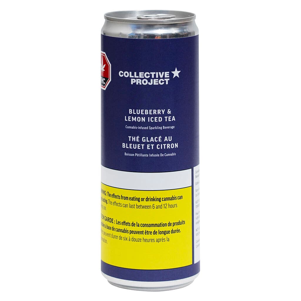 Collective Project - Blueberry & Lemon Iced Tea - 355mL