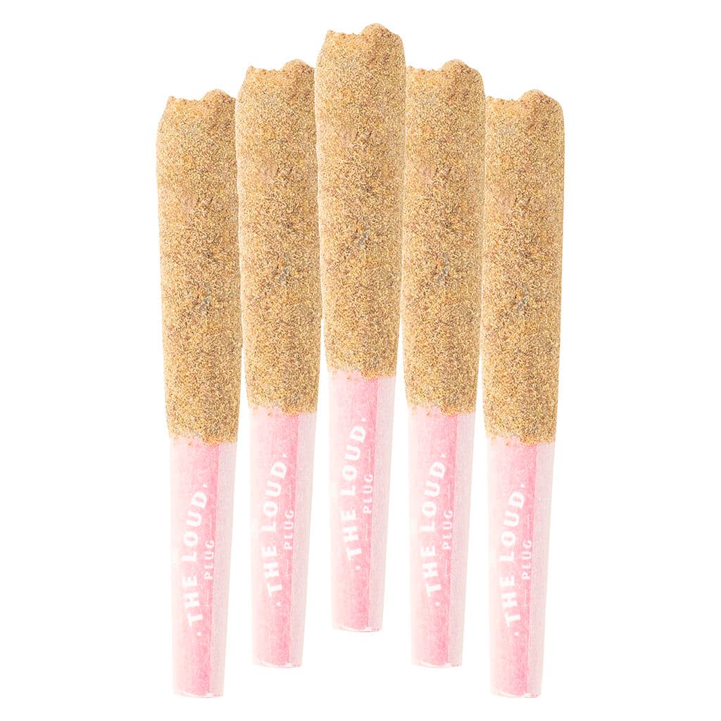 The Loud Plug - Drippyz Razz Fire Infused Pre-Rolls - 5x0.5g