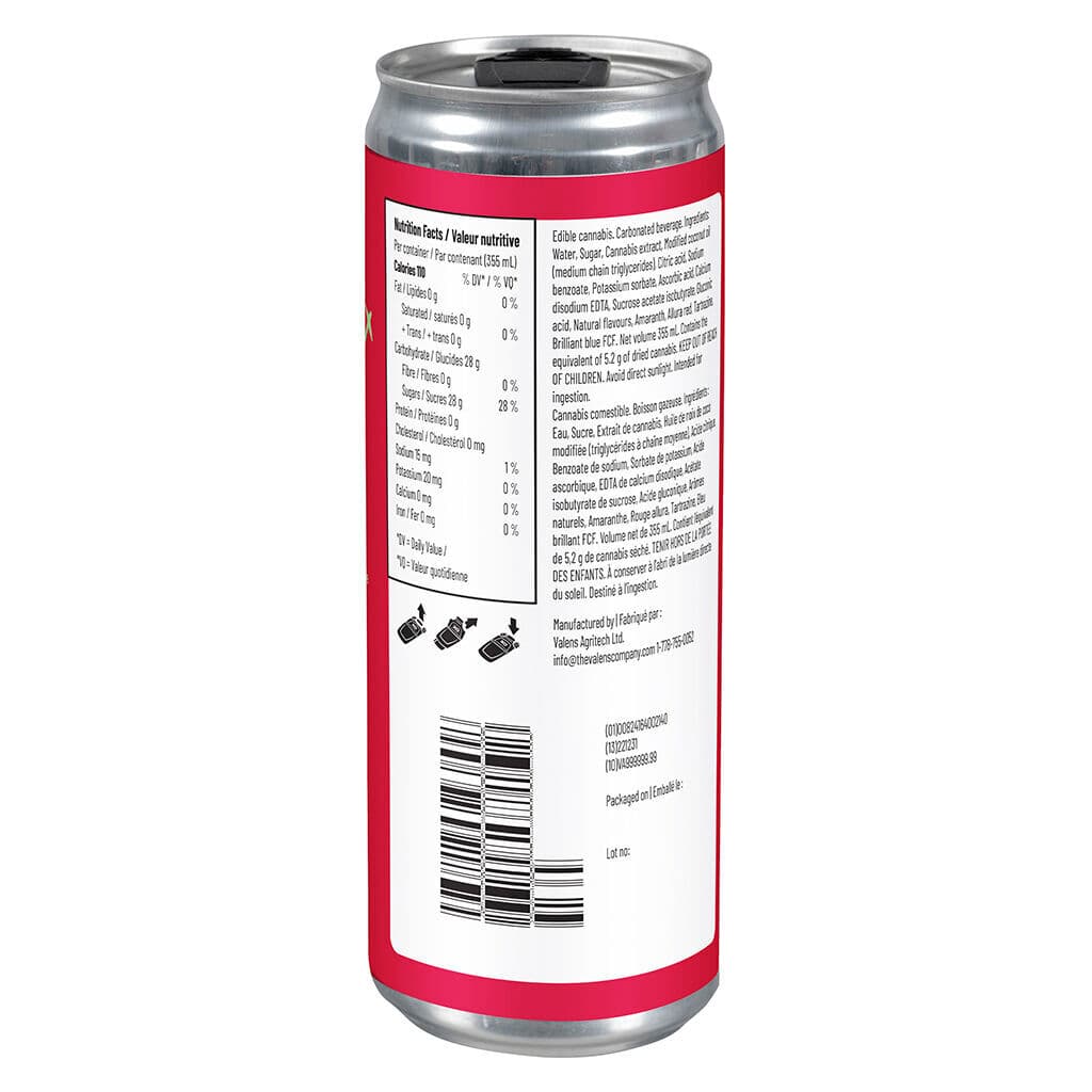 Vacay - Strawberry Pineapple Tropical Fizz 3:1 + CBG - 355ml