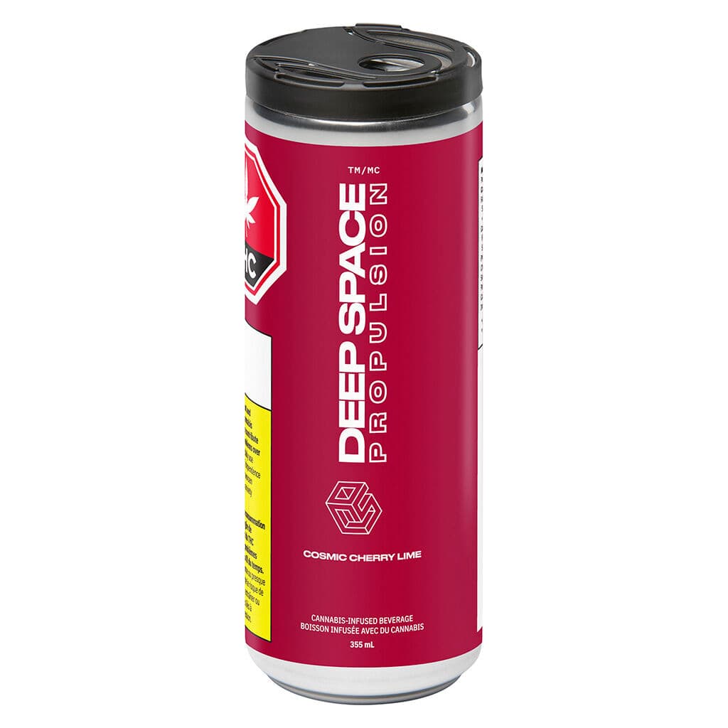 Deep Space Propulsion - Cosmic Cherry Lime THC + CBG + Caffeine - 355mL