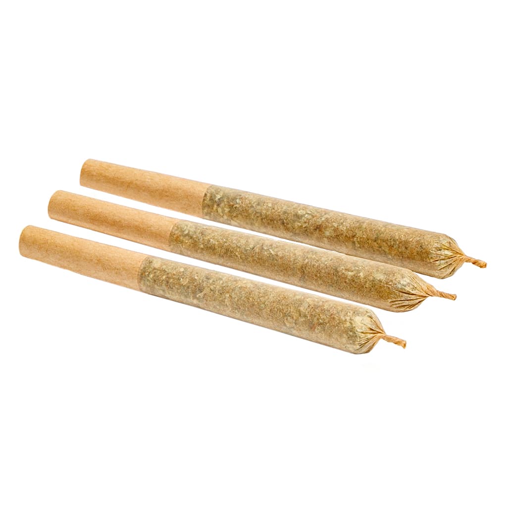 Pure Sunfarms - Bubble Hash Infused Sugar Crasher Pre-Rolls - 3x0.5g