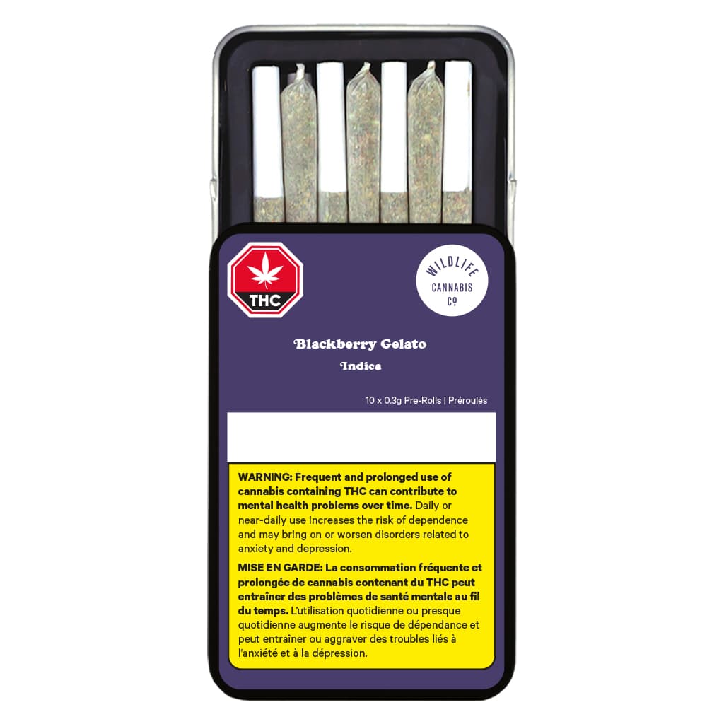 Wildlife - Blackberry Gelato Pre-Rolls