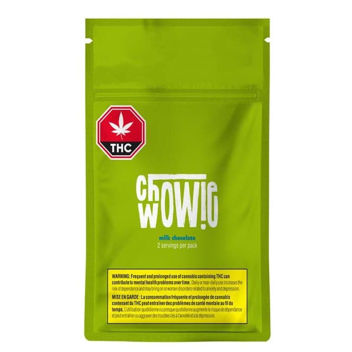 Chowie Wowie - THC Solid Milk Chocolate - 1 Pack