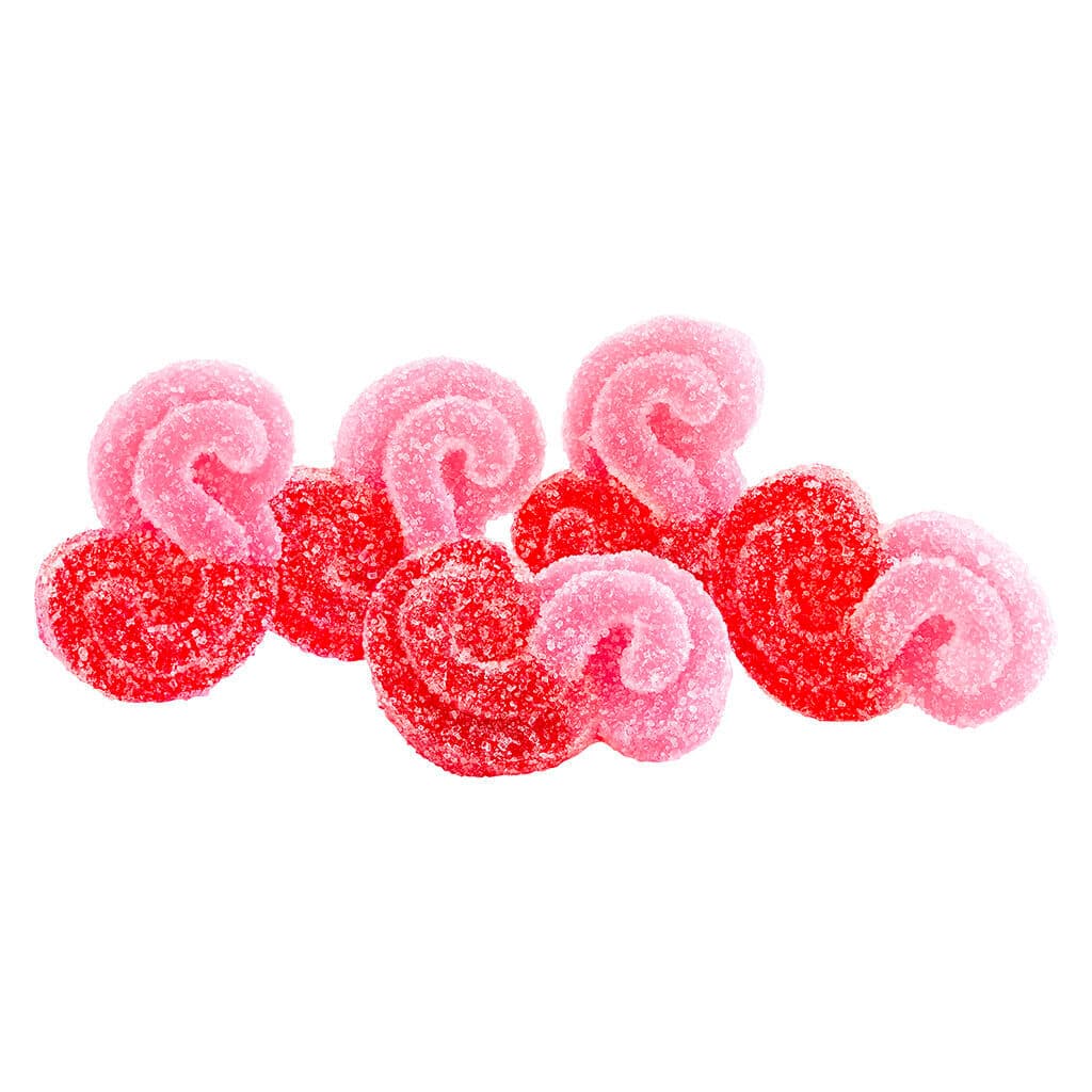 Spinach SOURZ - Strawberry Watermelon 4:1 CBG THC Gummies - 5 pack