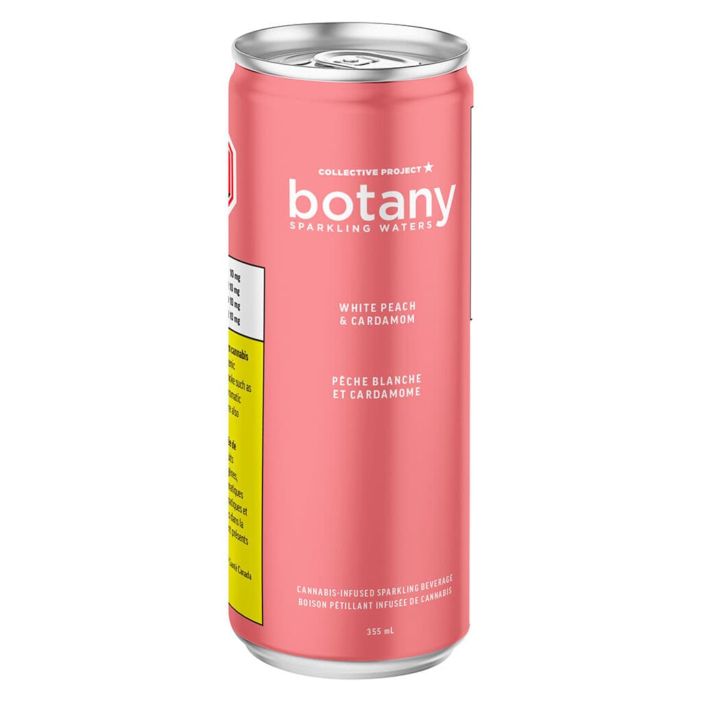 BOTANY by Collective Project - White Peach & Cardamom Sparkling Botanical Water - 355mL
