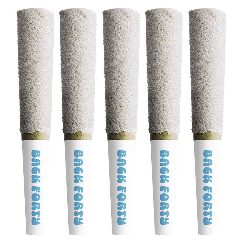 Back Forty - Frosted Icicles Infused Pre-Roll - White Freeze - 5x0.5g