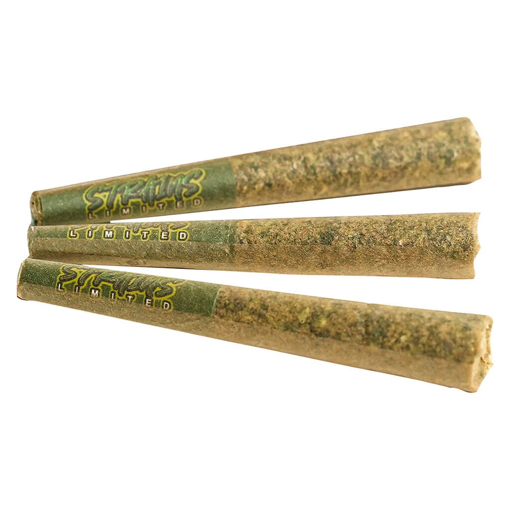 Strains Limited - First Class Gas Pre-Roll - 3x0.5g
