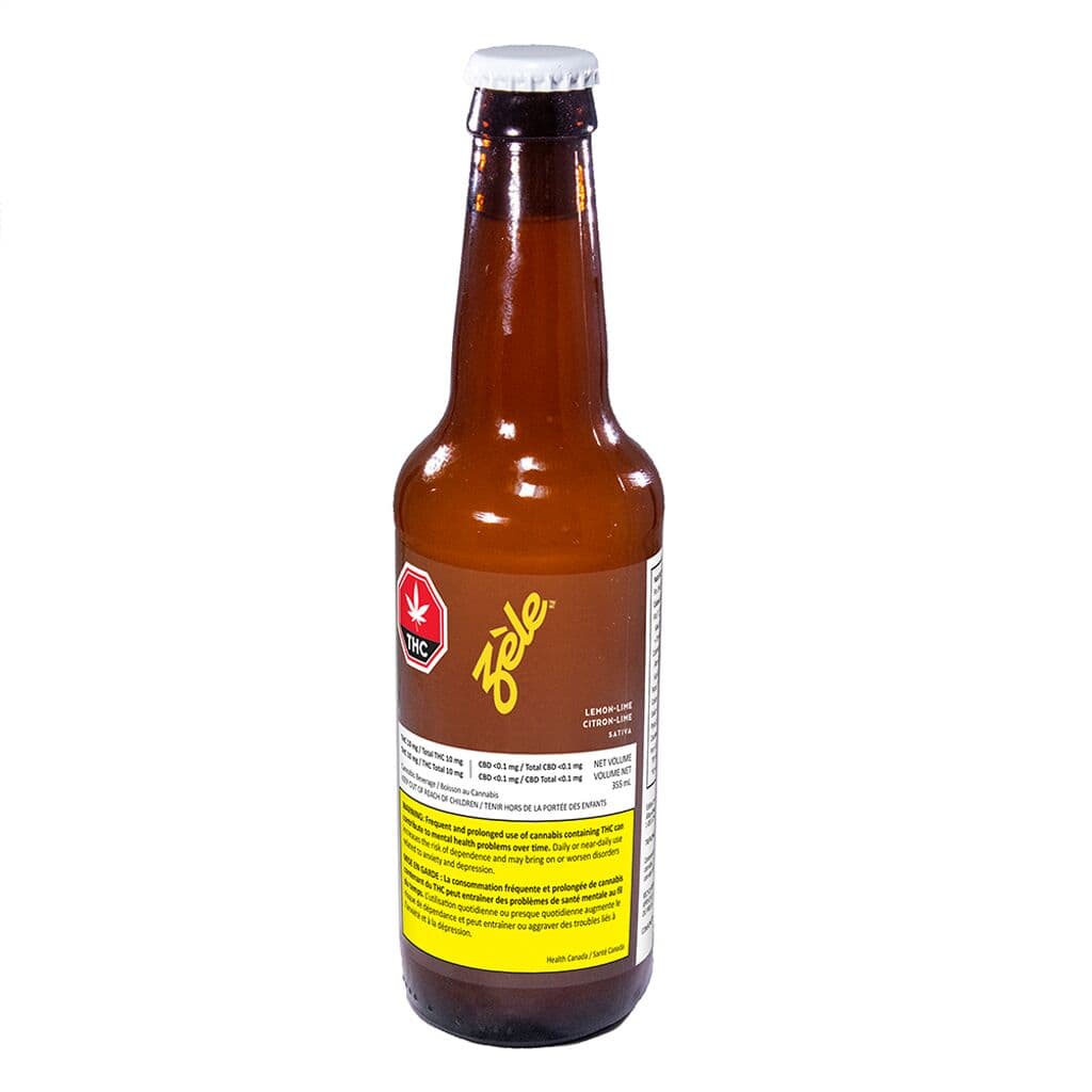 Zele - Black Cherry Indica Craft Soda - 355ml