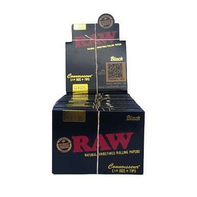 Raw Black 1.25 Connoisseur Pack