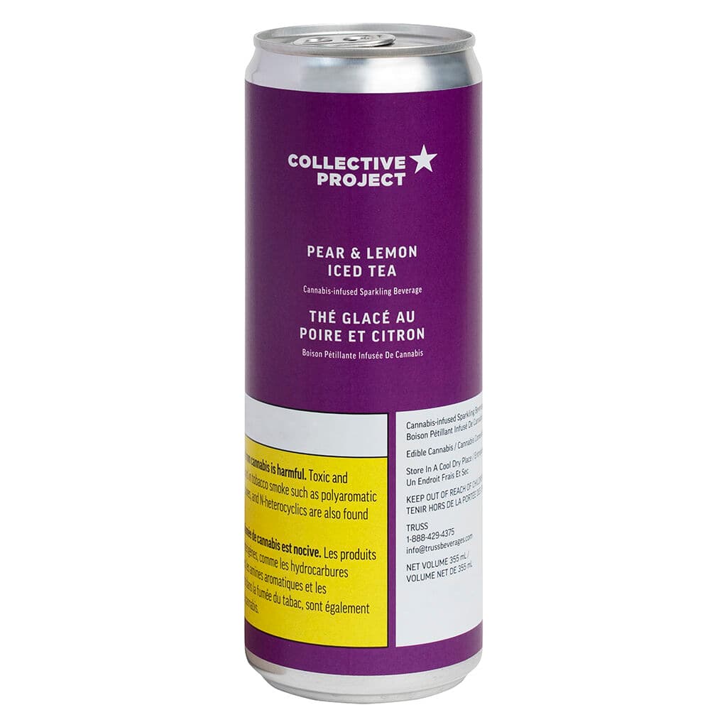 Collective Project - Pear & Lemon Iced Tea - 355mL