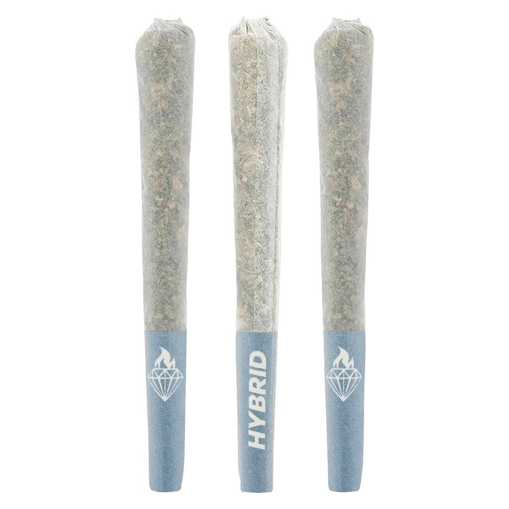 Dymond Concentrates - Face MNTZ Diamond Infused Pre-Rolls - 3x0.5g