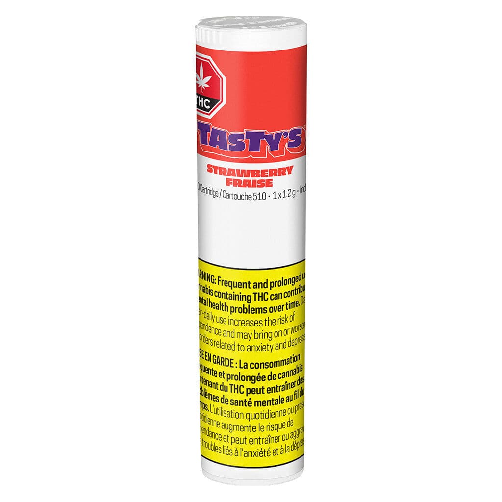 Tasty's - Strawberry 510 Thread Cartridge - 1.2g